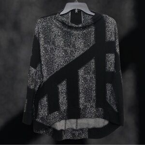 Ozai n Ku Jacquard Jersey Sweater Top